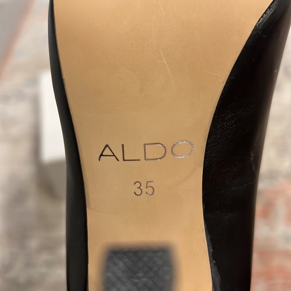 Black ALDO Heels - Picture 6 of 8
